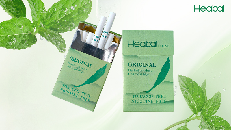 Heabal Classic herbal cigarettes king size pack
