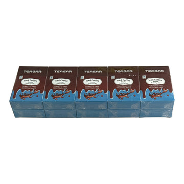 Teagar Coffee Flavor Herbal Cigarettes - Tobacco & Nicotine Free | 10 Pack Carton (200 Sticks)